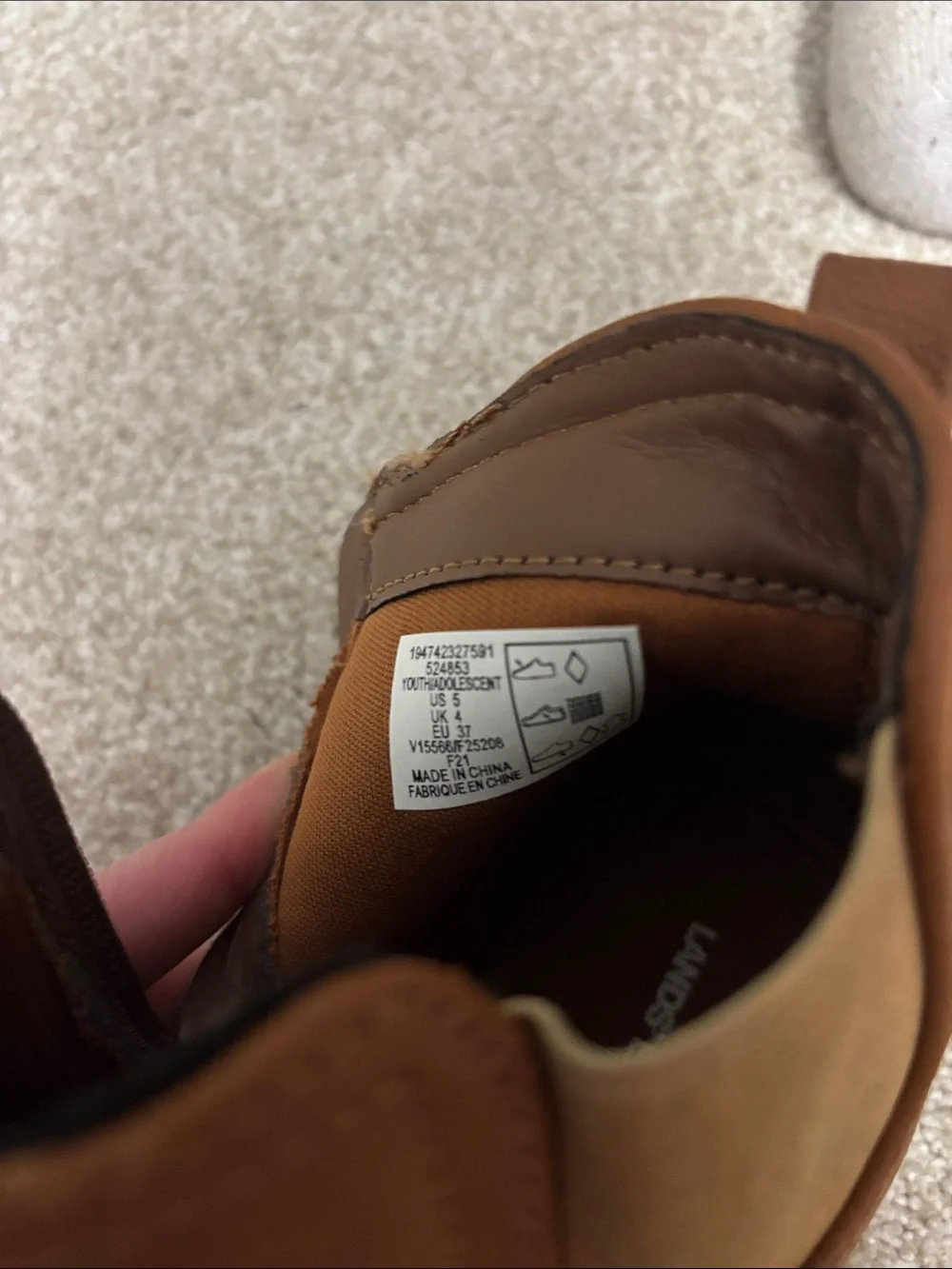 Lands end boots
